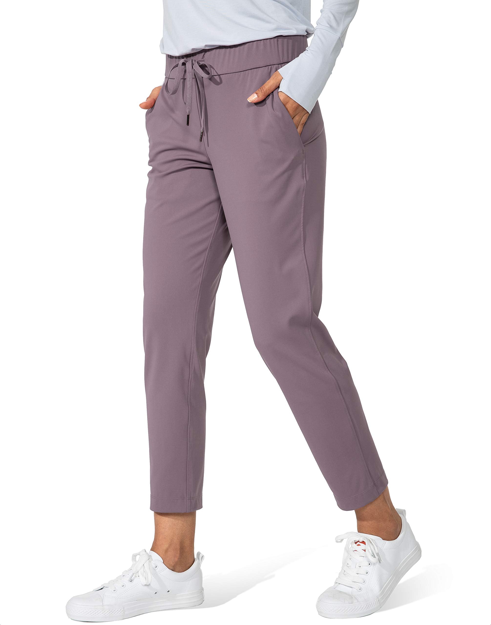 7/8 Stretch Ankle Pants with Pockets