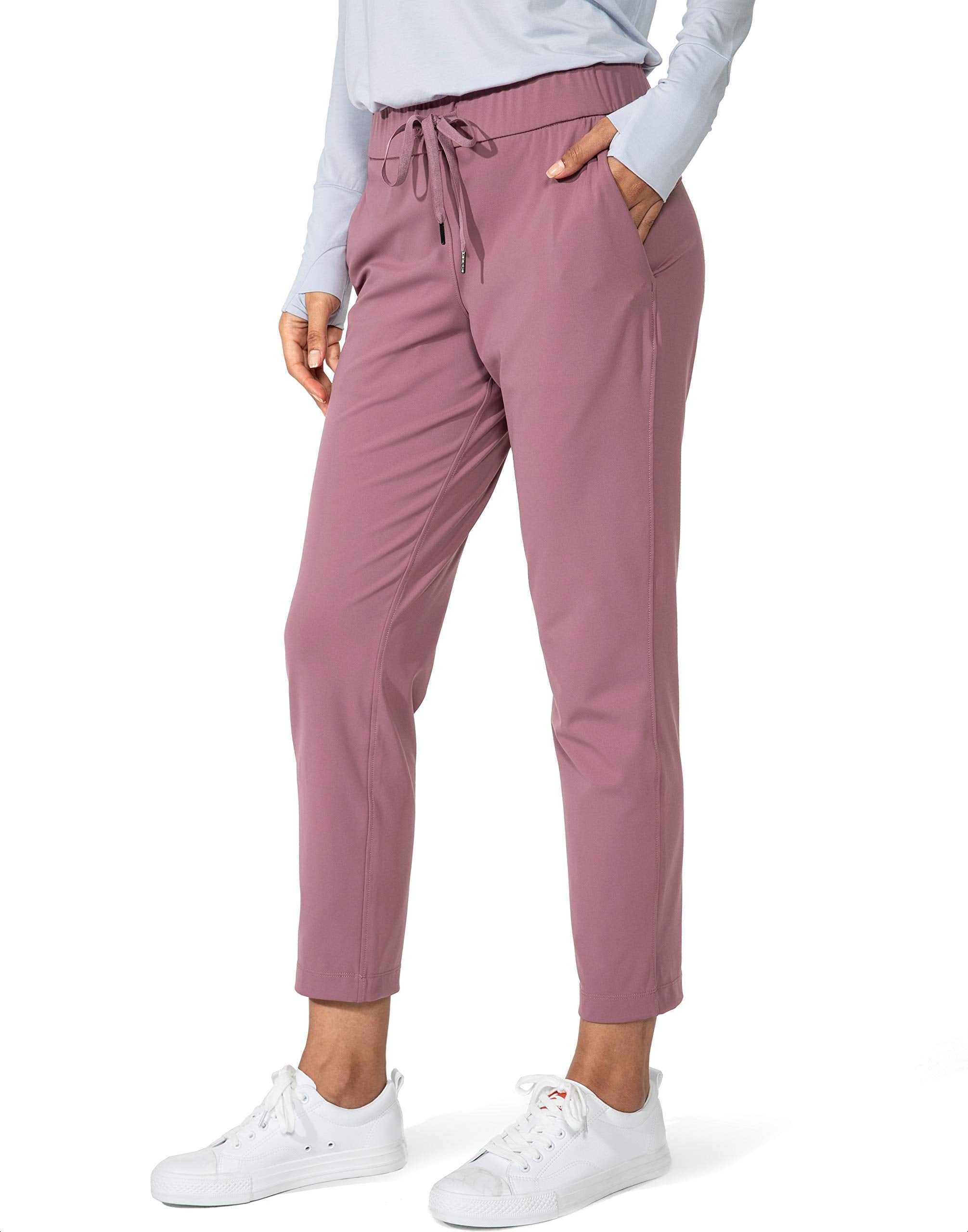 7/8 Stretch Ankle Pants with Pockets