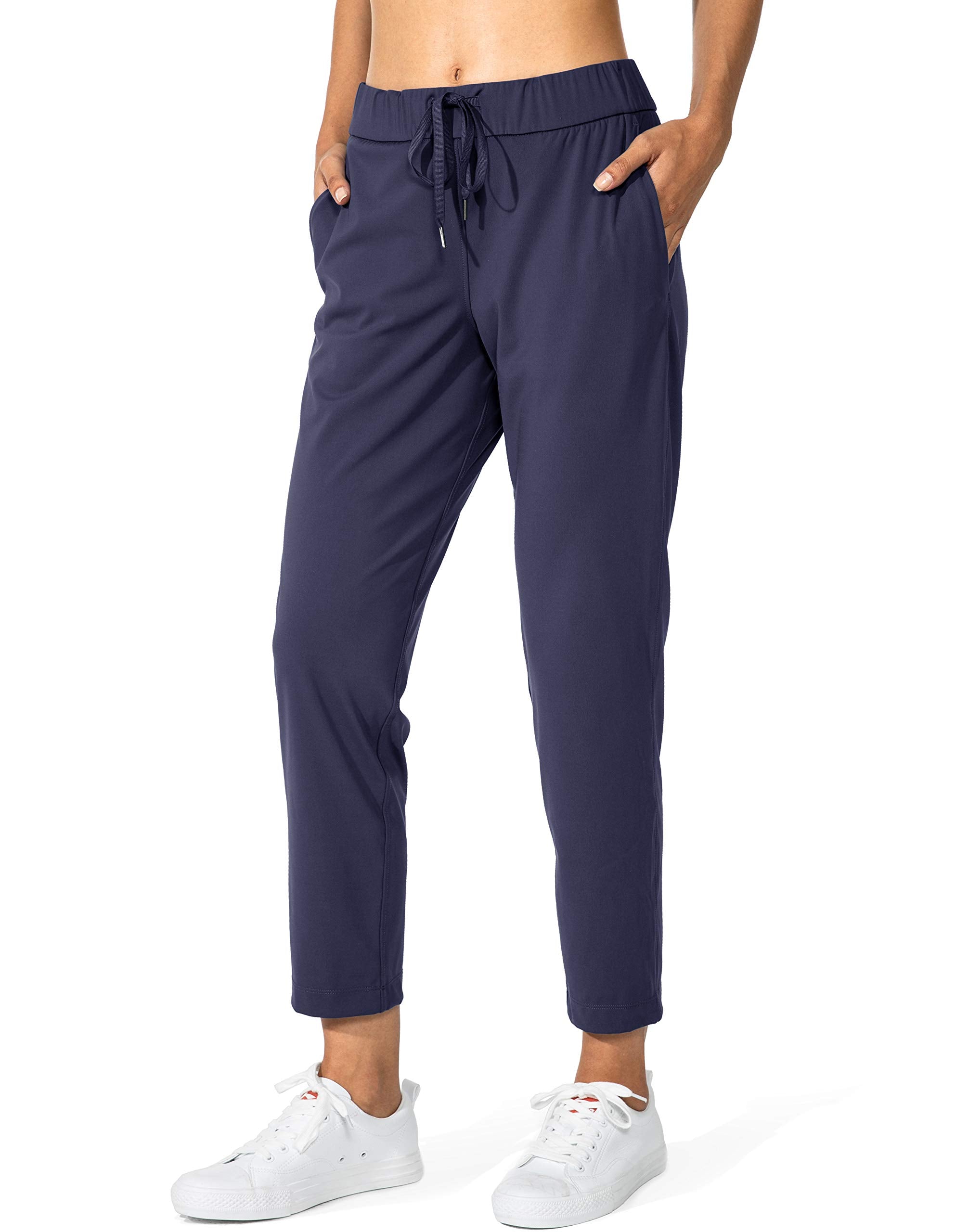 7/8 Stretch Ankle Pants with Pockets