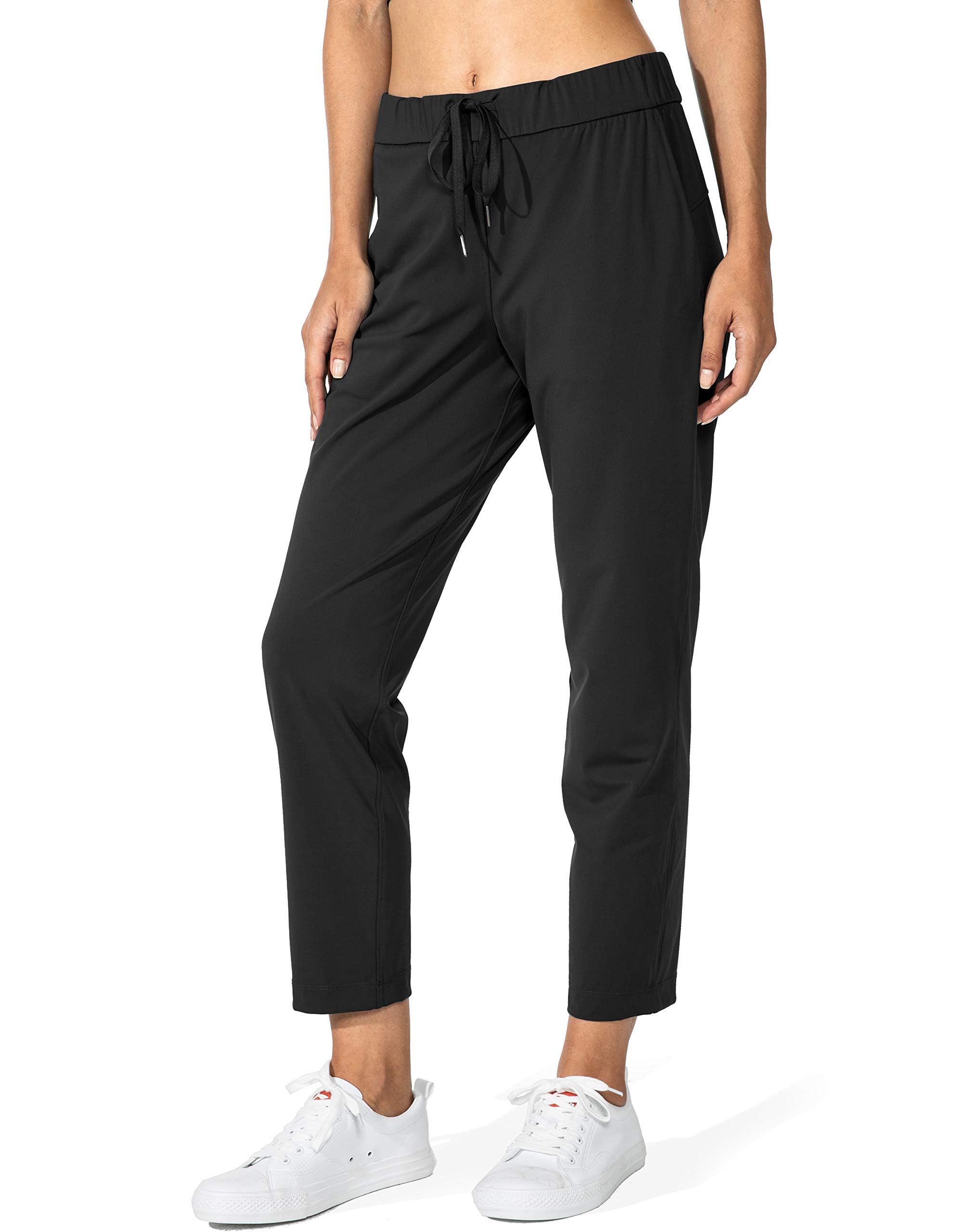 7/8 Stretch Ankle Pants with Pockets