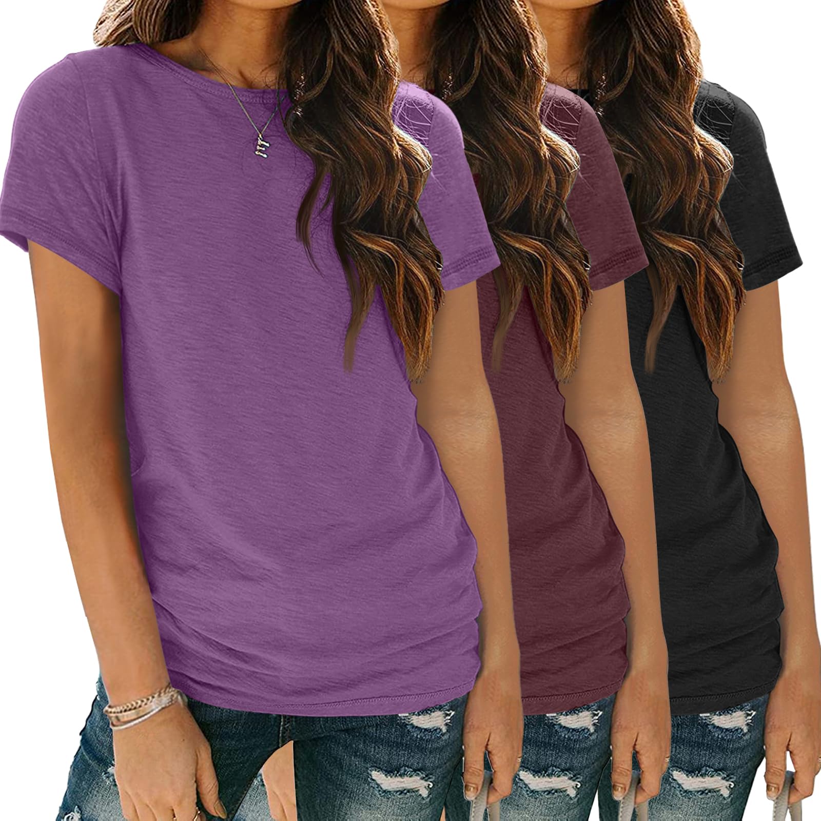 Basic Short Sleeve Tee Set