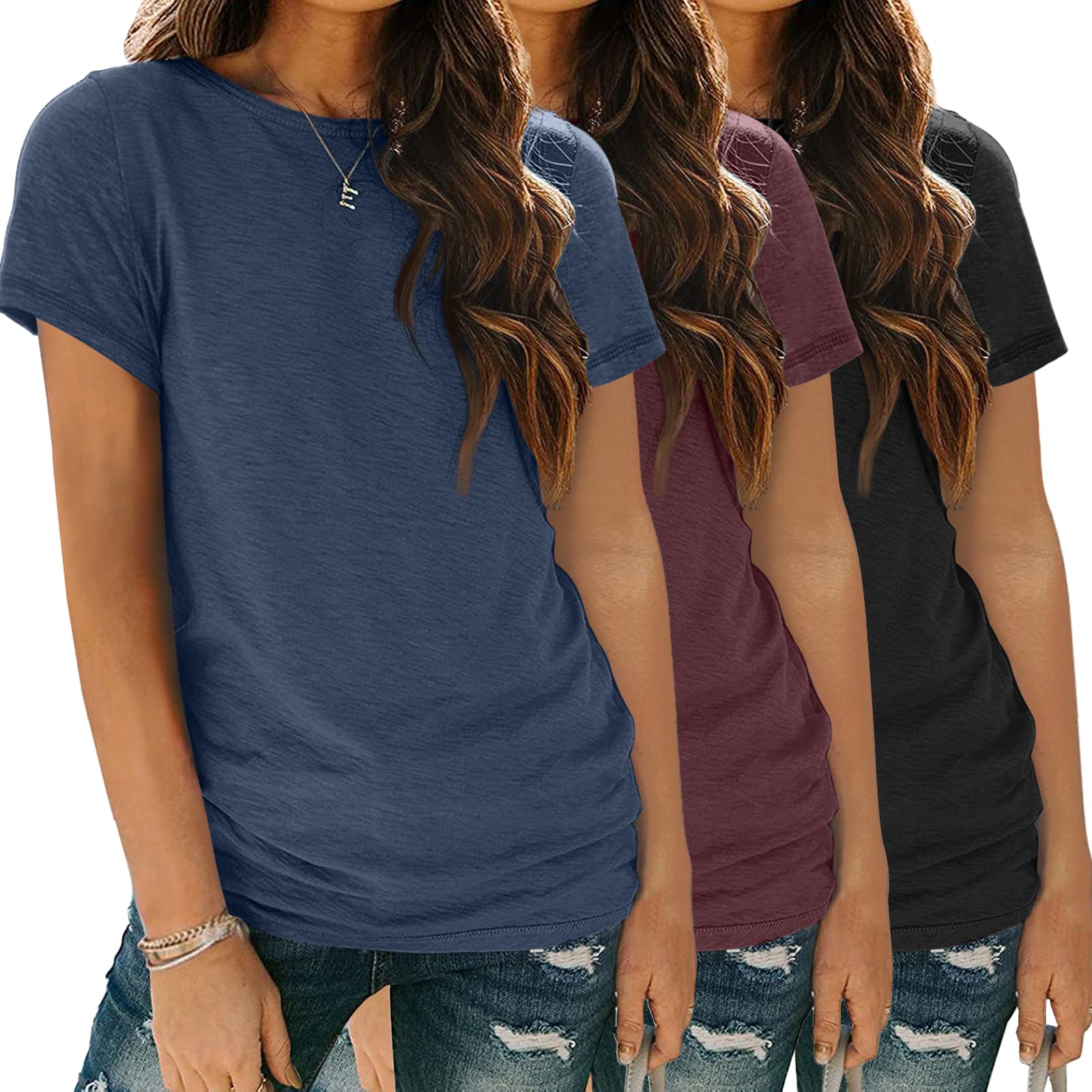 Basic Short Sleeve Tee Set