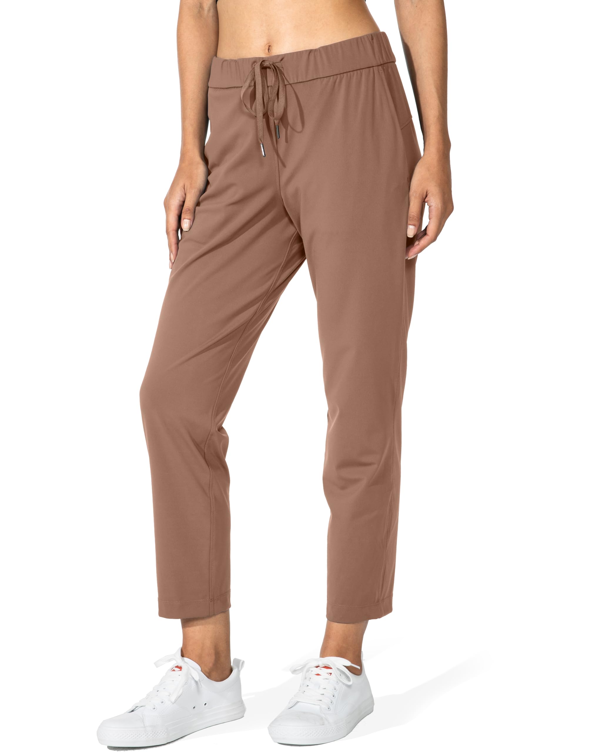 7/8 Stretch Ankle Pants with Pockets