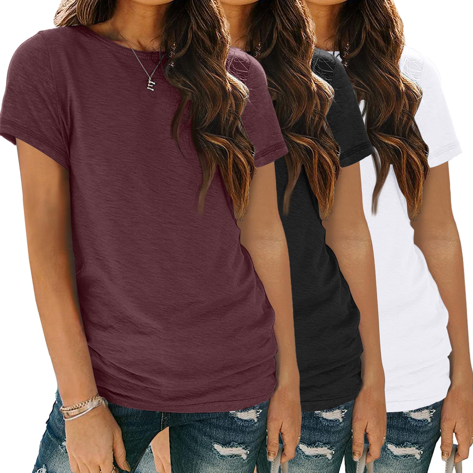 Basic Short Sleeve Tee Set