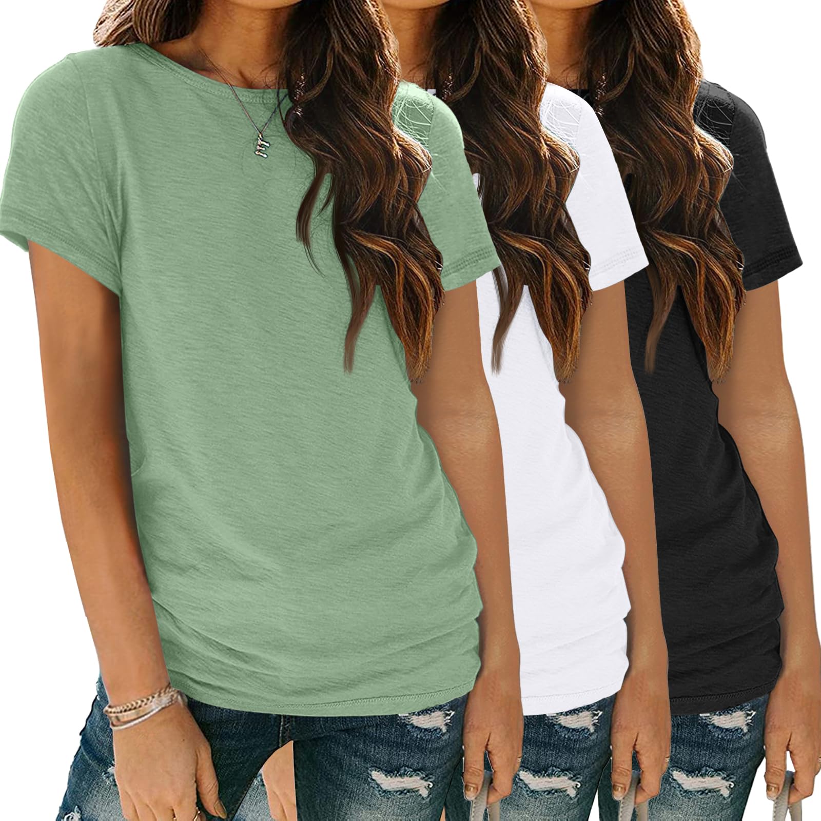 Basic Short Sleeve Tee Set
