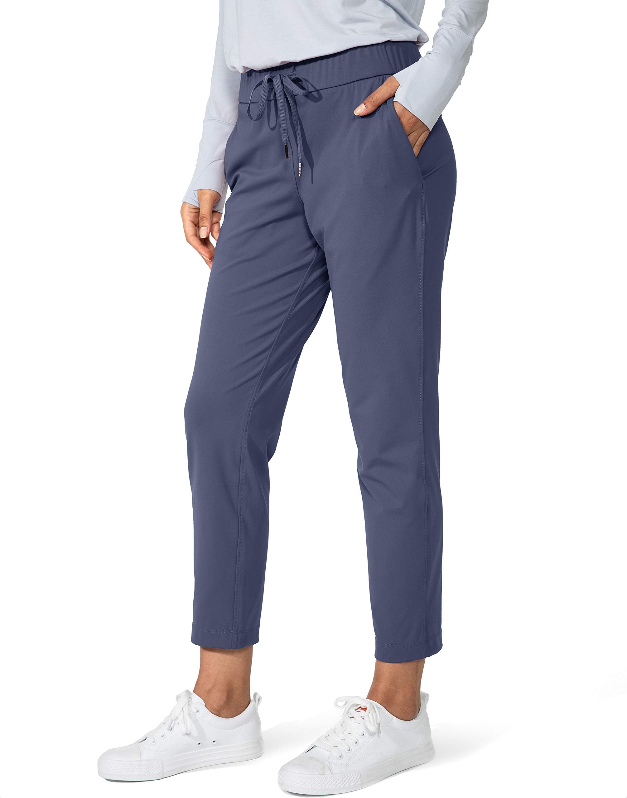 7/8 Stretch Ankle Pants with Pockets