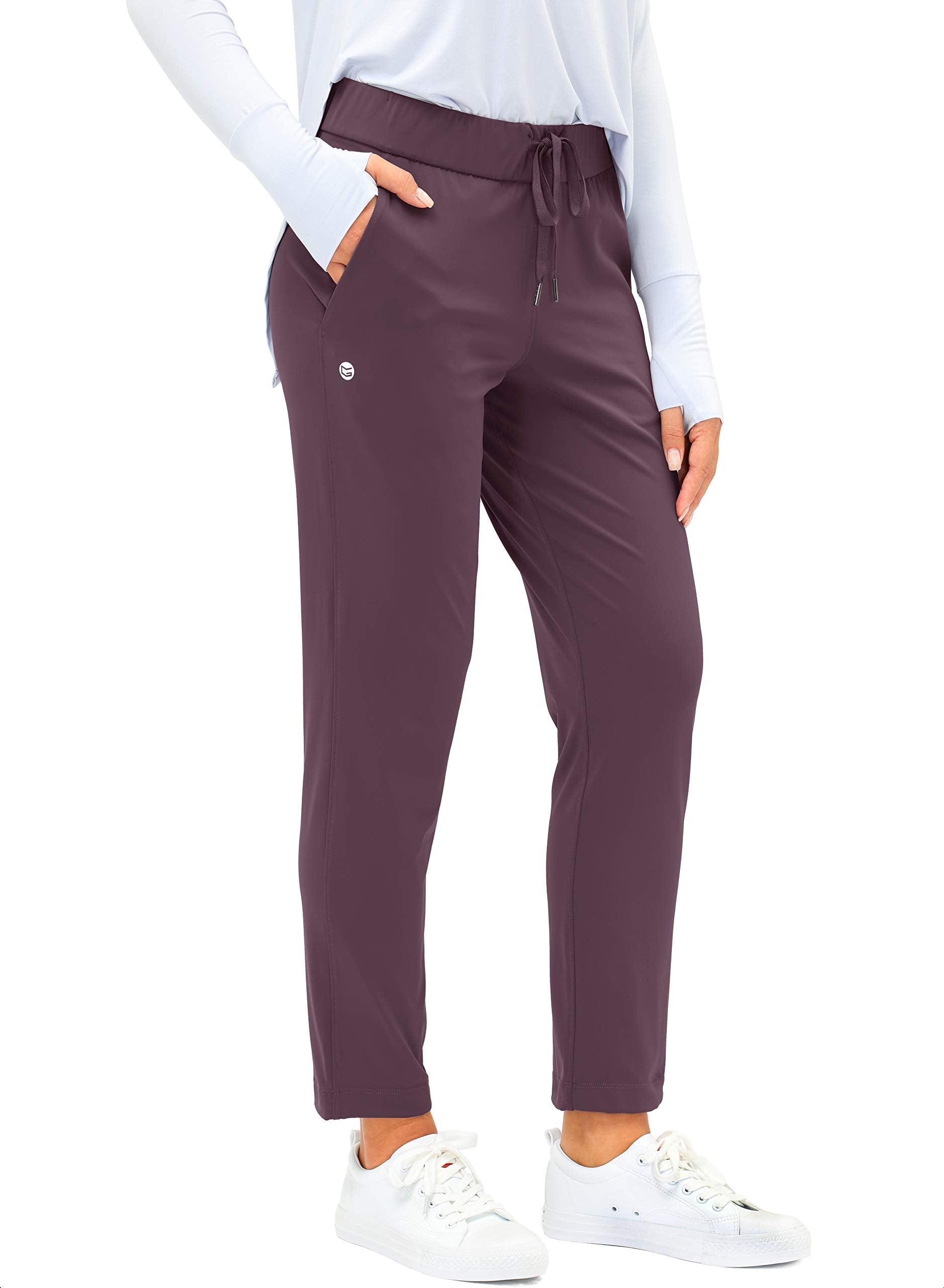 7/8 Stretch Ankle Pants with Pockets