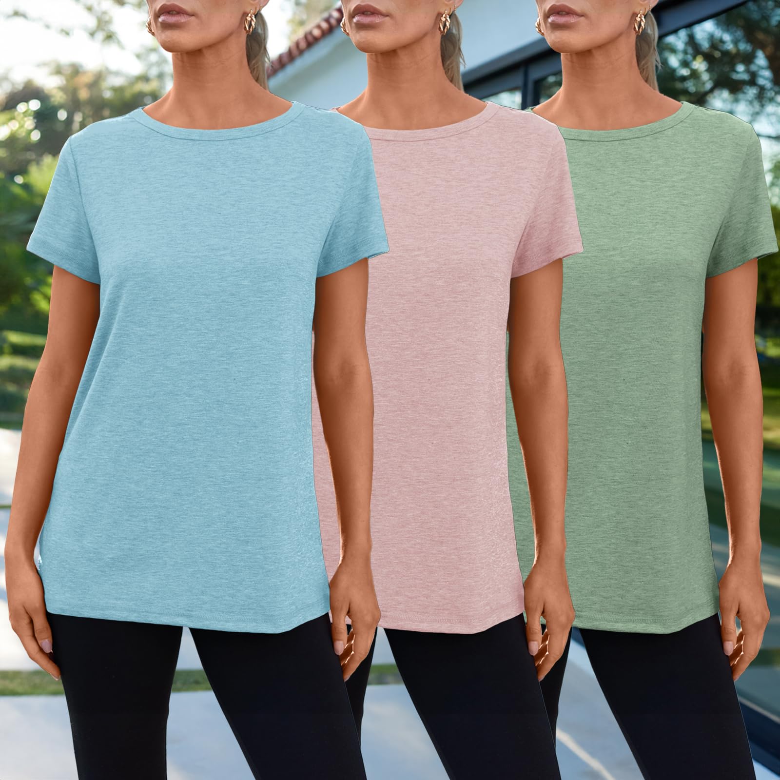 Basic Short Sleeve Tee Set
